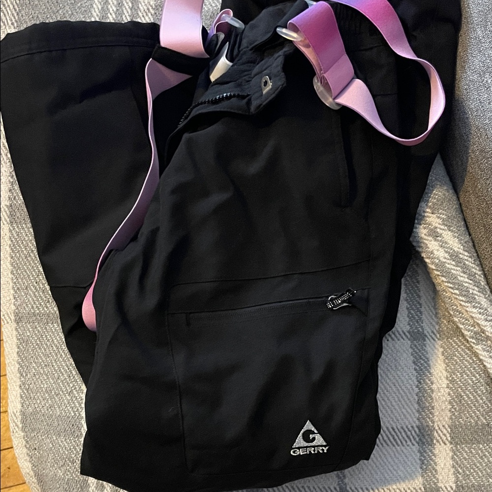 Gerry Weber Black Pants with Purple Accents